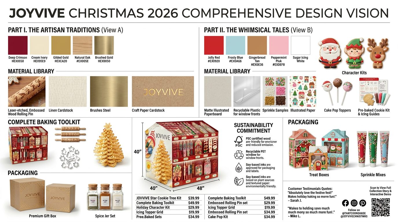 Joyvive Christmas 2026 comprehensive design vision